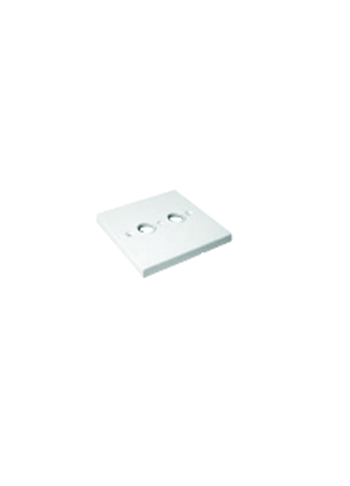 Triax TOU Cover plate 2 hole white 86x86 UK