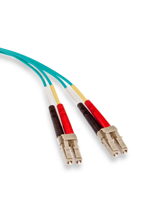 LEVITON LC-LC Duplex Fiber Optic Patch Cord,