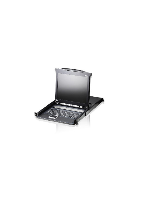 Aten 8-Port 17" Single Rail LCD KVM