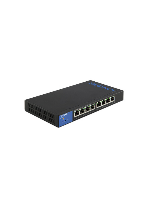 LINKSYS Smart Gigabit Switches full PoE+ 8-port - 72w power budget