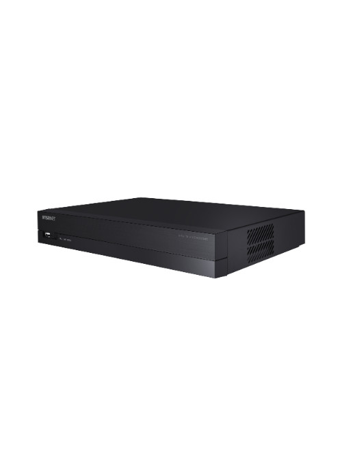 Hanwha 4CH 8MP NVR with PoE switch