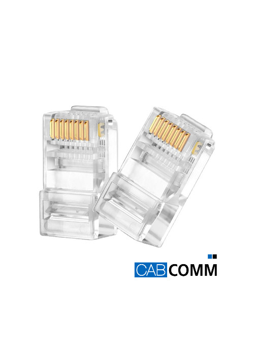 UTP Cat6 RJ45 Modular Plug connecter 8p8c - 100 Pcs