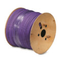 Vivanco Cat6A 4pair U/UTP Cable(Extreme) (305m,Unshielded,LSZH,Purple)