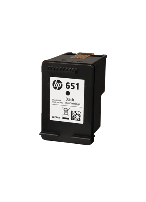 HP - 651 Black Original Ink Advantage Cartridge