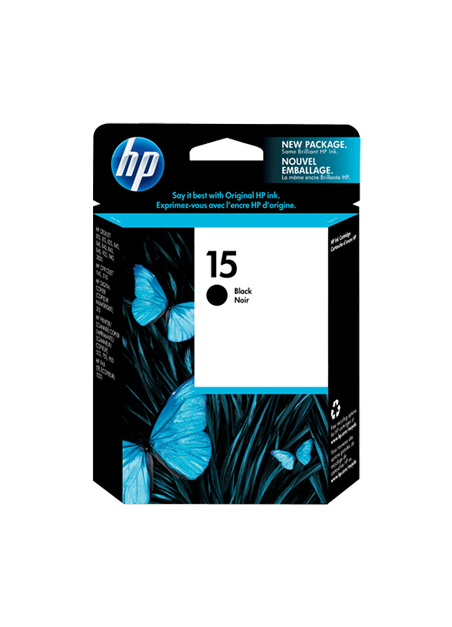 HP - 15 Large Black Original Ink Cartridge