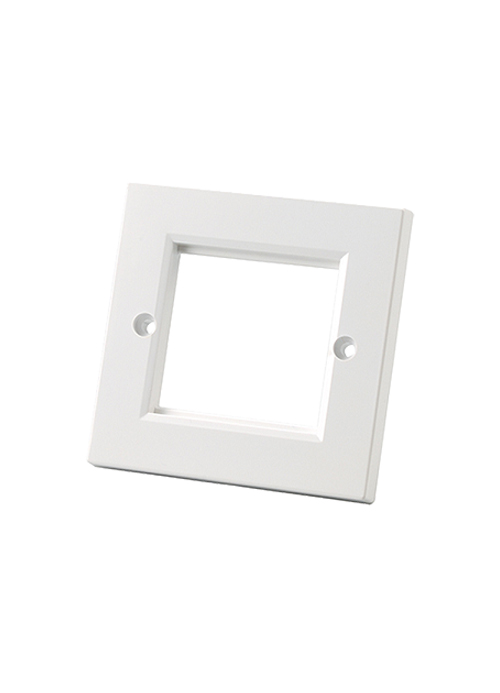 Hubbell - UK FRAME SINGLE GANG 50X50MM WHITE