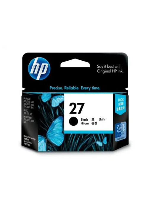 HP - 27 Black Original Ink Cartridge