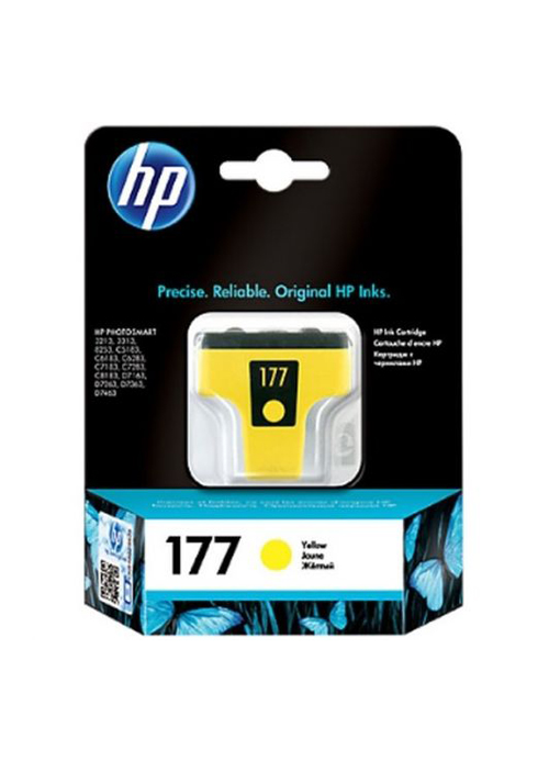 HP - 177 Yellow Original Ink Cartridge