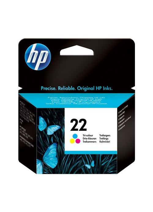 HP - 22 Tri-color Original Ink Cartridge