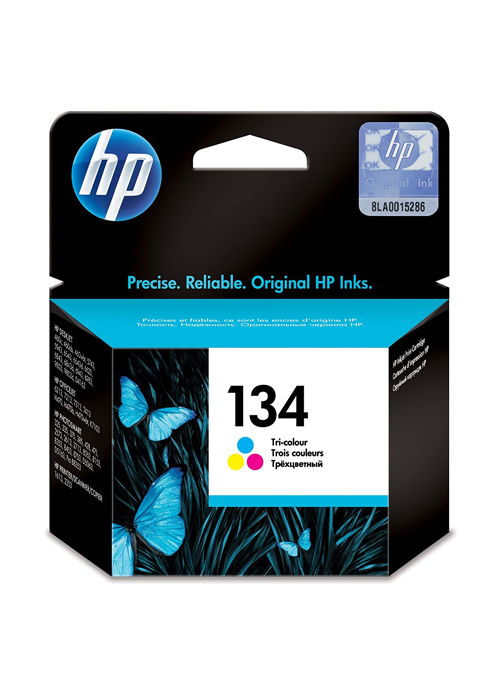 HP - 134 Tri-color Original Ink Cartridge