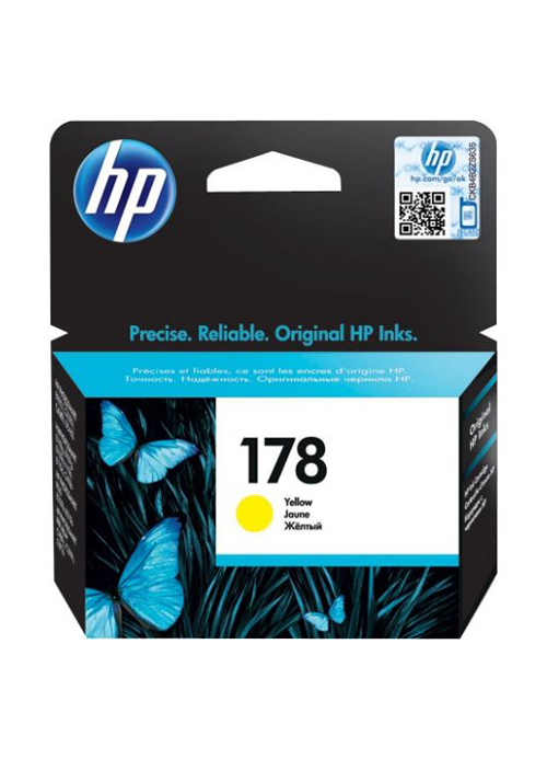 HP - 178 Yellow Original Ink Cartridge