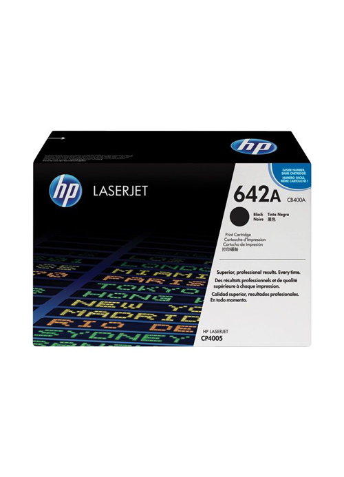 HP 642A Black Original LaserJet Toner Cartridge