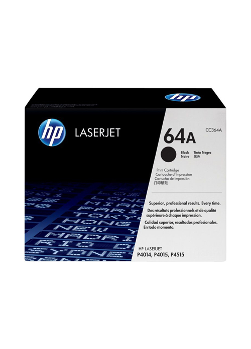 HP 64A Black Original LaserJet Toner Cartridge