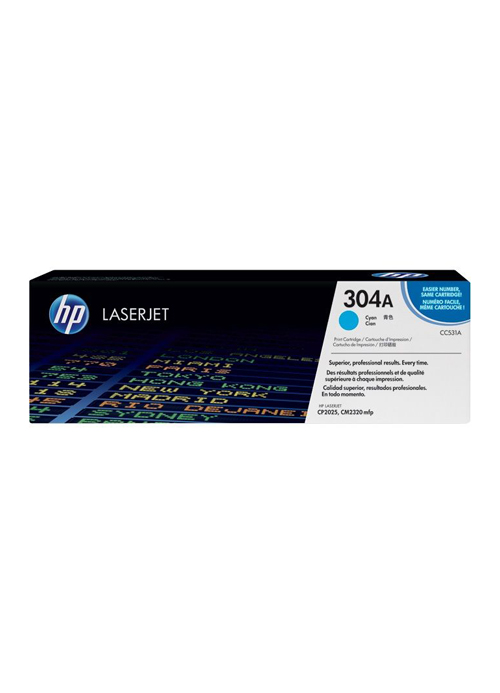 HP 304A Cyan Original LaserJet Toner Cartridge