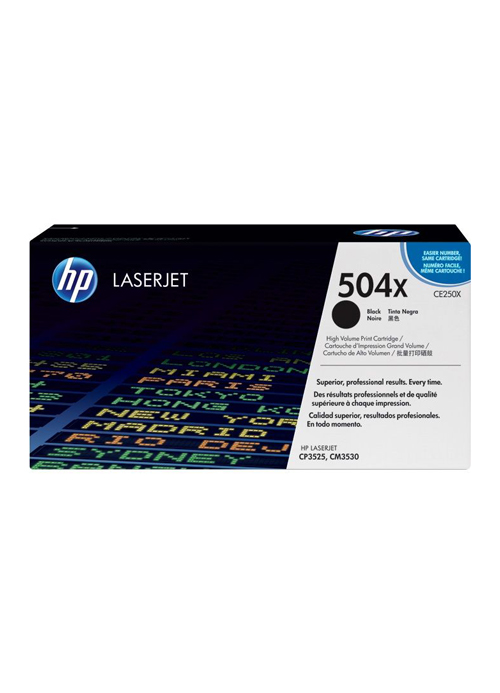 HP 504X High Yield Black Original LaserJet Toner Cartridge