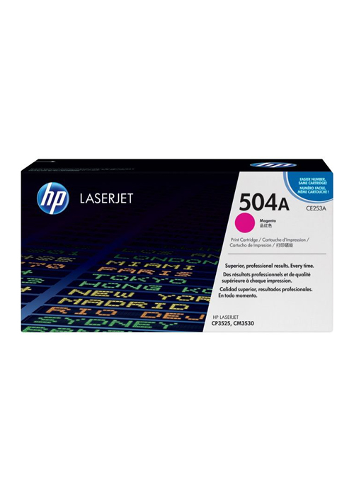 HP - 504A Magenta Original LaserJet Toner Cartridge