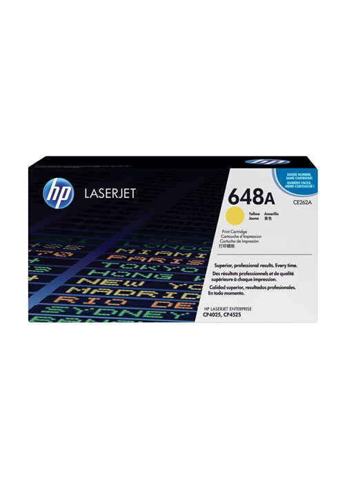 HP 648A Yellow Original LaserJet Toner Cartridge