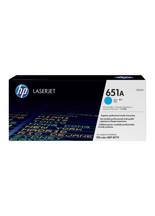 HP 651A Cyan Original LaserJet Toner Cartridge