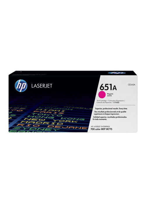 HP - 651A Magenta Original LaserJet Toner Cartridge