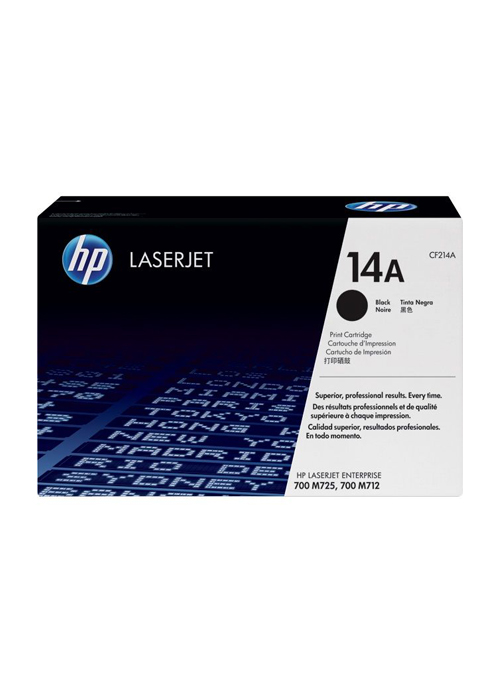 HP - 14A Black Original LaserJet Toner Cartridge