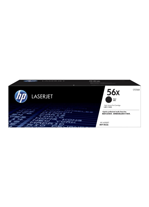 HP - 56X High Yield Black Original LaserJet Toner Cartridge