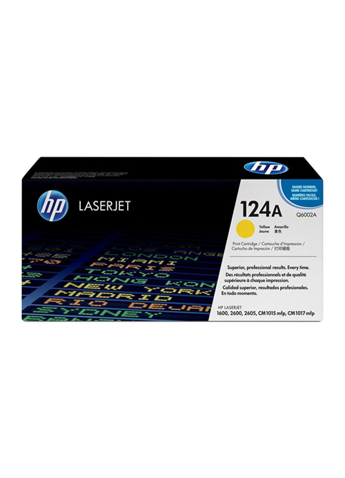 HP 124A Yellow Original LaserJet Toner Cartridge