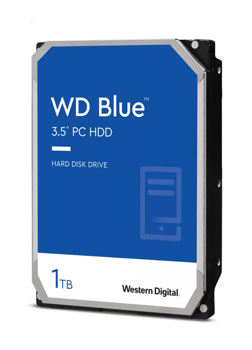 WD- 1TB 7200 64M 3.5 6Gbs Blue- Internal HD