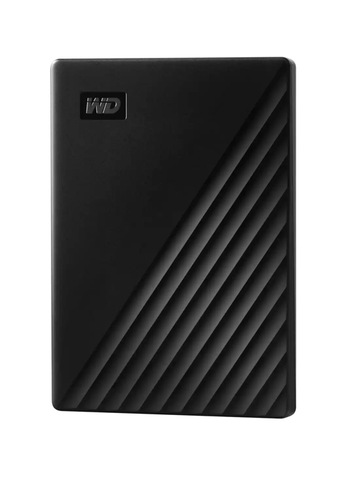 WD-1TB My Passport Portable-External HDD Black