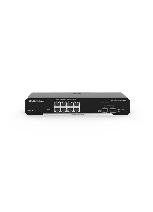 Ruijie-8-Port Gigabit L2 Managed POE Switch