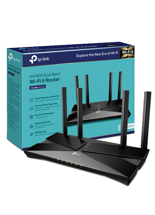TP-Link - AX1800 Dual-Band Wi-Fi 6 Router - ekhalas