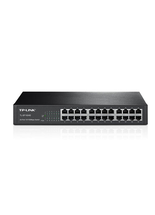 TP-Link - 24-port 10/100Mbps Desktop/Rackmount Switch - ekhalas