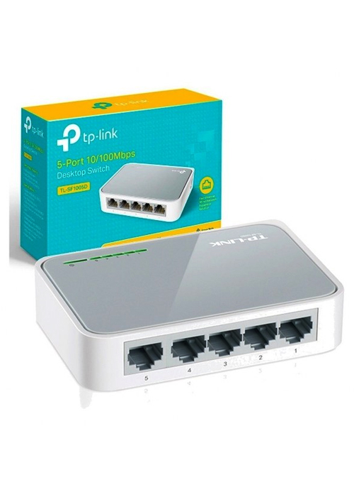 TP-LINK - 5-port 10/100Mbps Desktop Switch - ekhalas