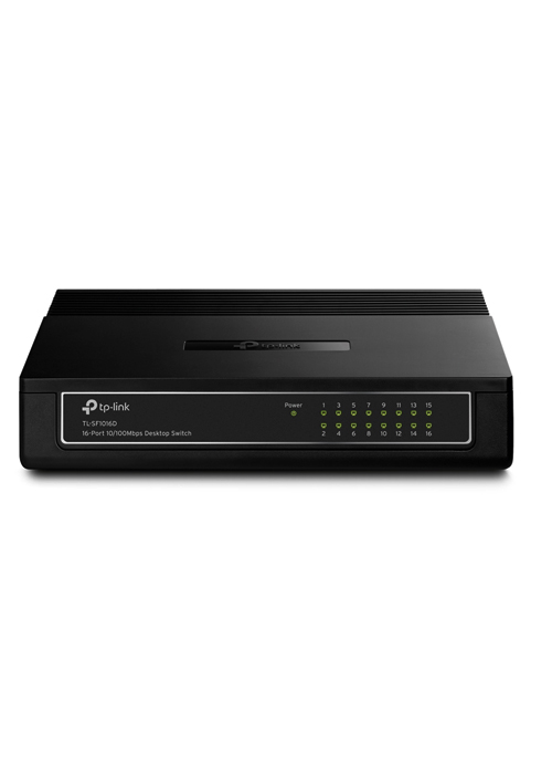 TP-Link - 16-Port 10/100Mbps Desktop Switch - ekhalas