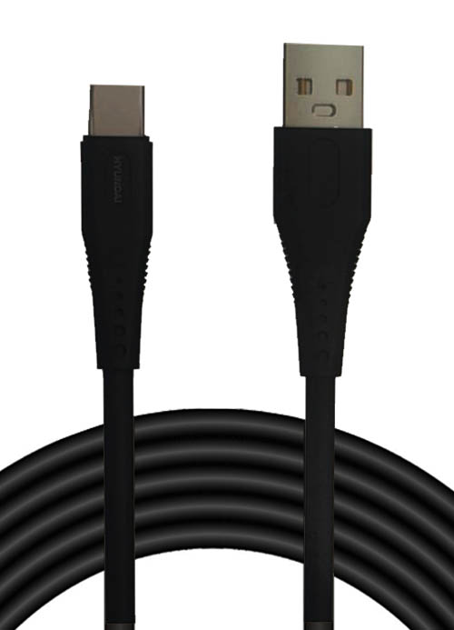 HYUNDAI - 2M Length Type-C To USB Cable - ekhalas