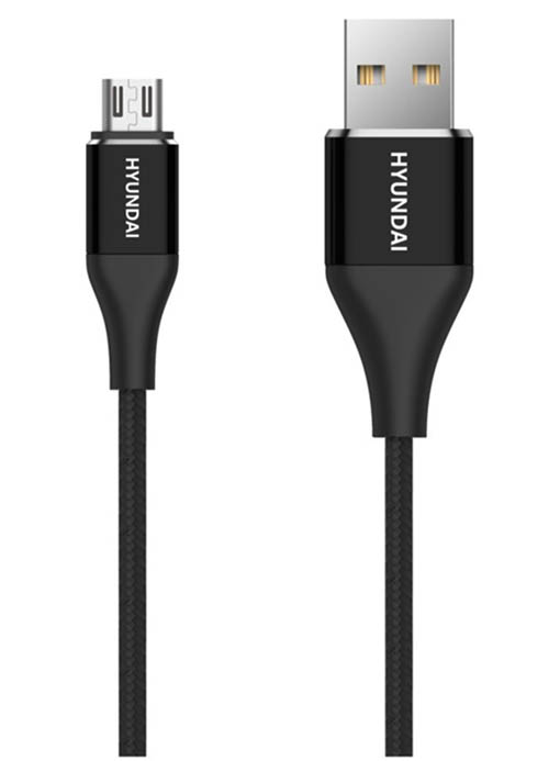 HYUNDAI - 1M Length Type-C To USB Cable - ekhalas.com