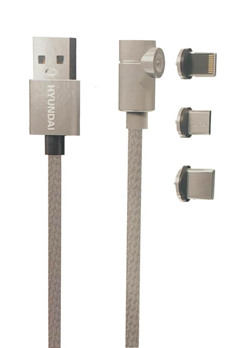 HYUNDAI - 1M Length 3 in 1 To USB Cable - ekhalas