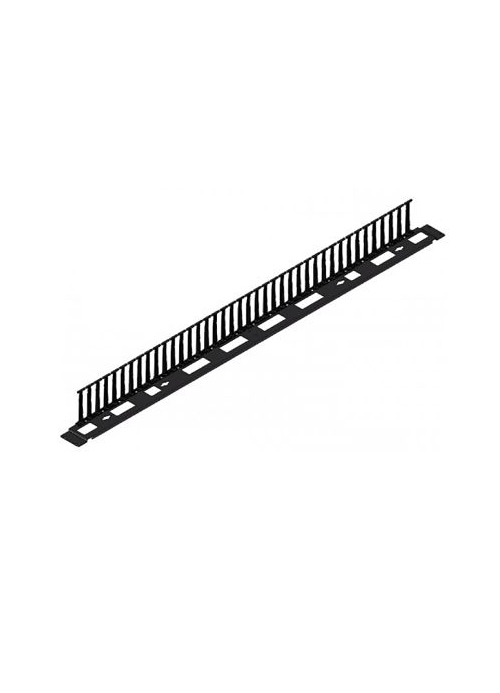 SIEMON- Vertical Cable Manager- 4IN Fingers- Double  Sided- With Cover (DKA-VPC4DC-B-42)