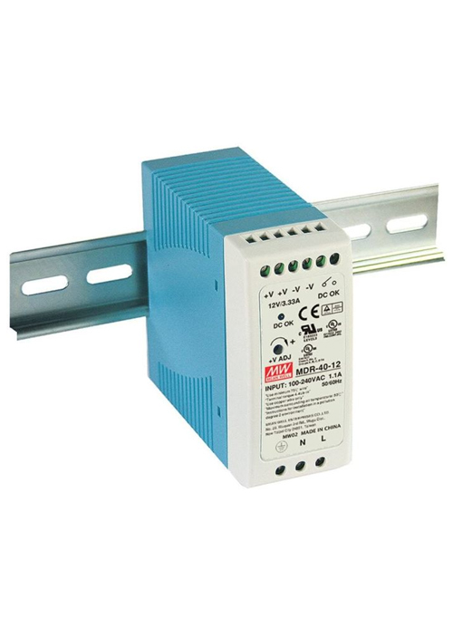 OTS - 40W/0.83A 48VDC DIN-Rail Power Supply with Input/output