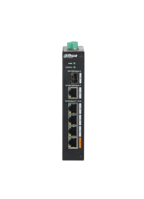 DAHUA - Switch Dahua Pfs3106 4Et 60 4 Port Poe Unmanaged - ekhalas