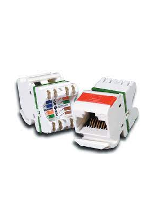 SIEMON - CAT 6 UTP Modular Jack, White-ekhalas