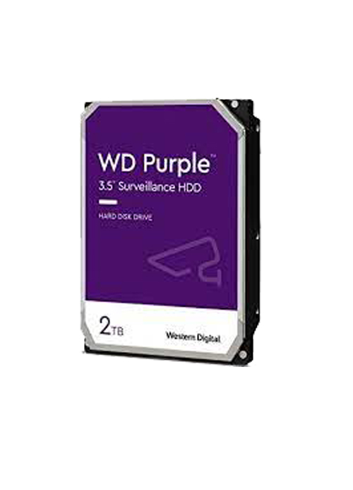 WD - Purple 2TB Surveillance Hard Disk Drive