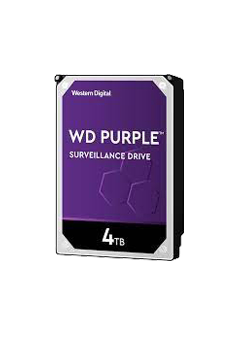 WD - Purple 4TB Surveillance Hard Disk Drive