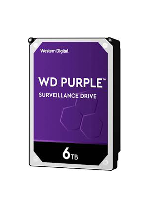 WD-PURPLE DRIVE 3.5-6TB 5400 RPM 256MB Cache SATA 6.0Gb/s 3.5'' Internal Hard Drive