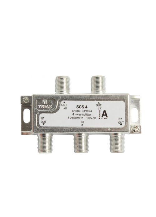 TRIAX - SCS4, 4 way Splitter