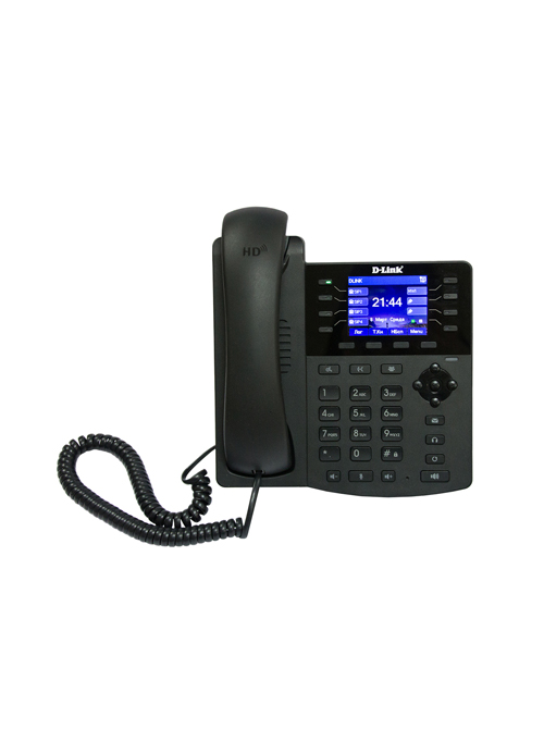 D-Link - SIP IP Phone with 1 x 10/100Mbps PoE support 1 x 10/100Mbps LAN port VLAN support 1 SIP Line 1 Line LCD display