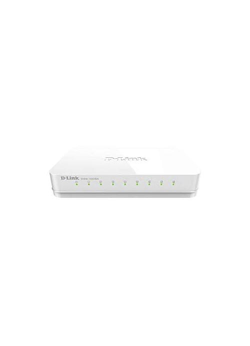 D-Link 8-Port PoE Desktop Switch - ekhalas