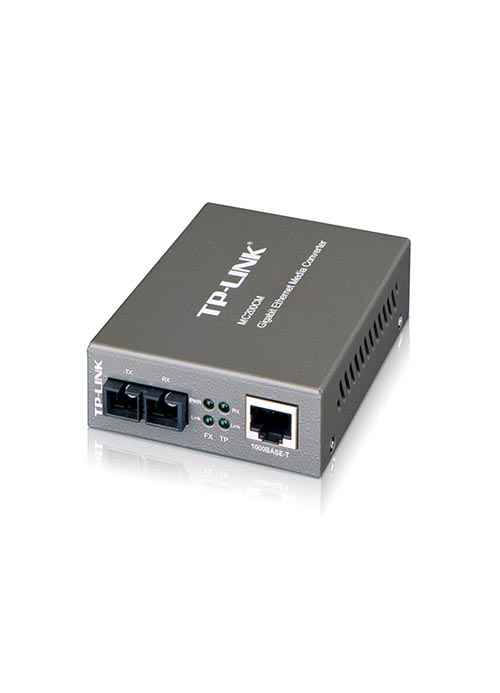 TP-Link 10/100/1000 Mbps RJ45 to 1000 Mbps Multi-mode SC Fiber Converter