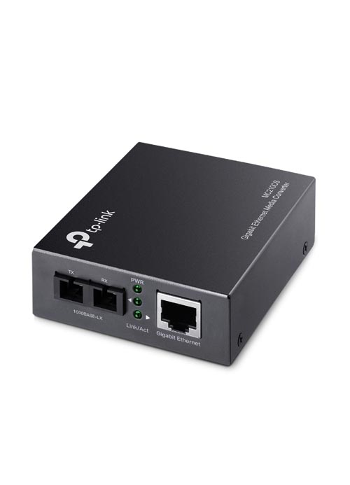 TP-LINK - Gigabit Single-Mode Media Converter - ekhalas