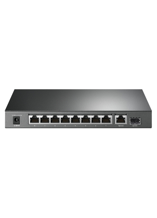 TP-Link - 10-Port Gigabit Desktop Switch with 8-Port ,Ekhalas