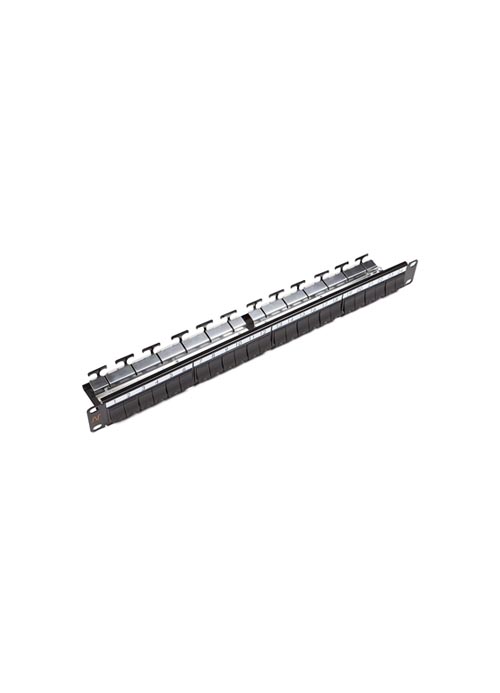 Nexans - Lanmark Patch Panel 24 Snap-In Black – Empty